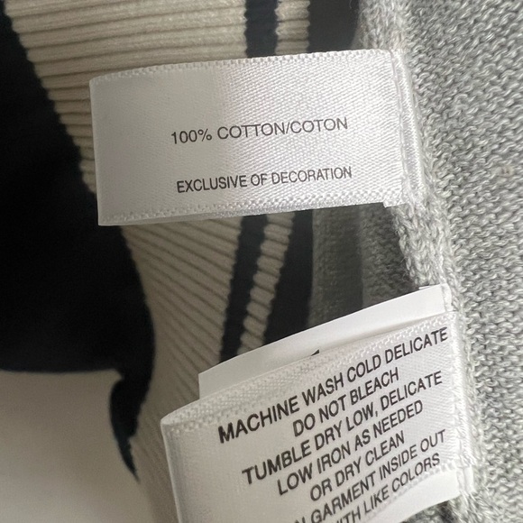 NEW Cutter & Buck New England Patriots Stride Colorblock 100% Cotton Sweater L - Picture 14 of 14